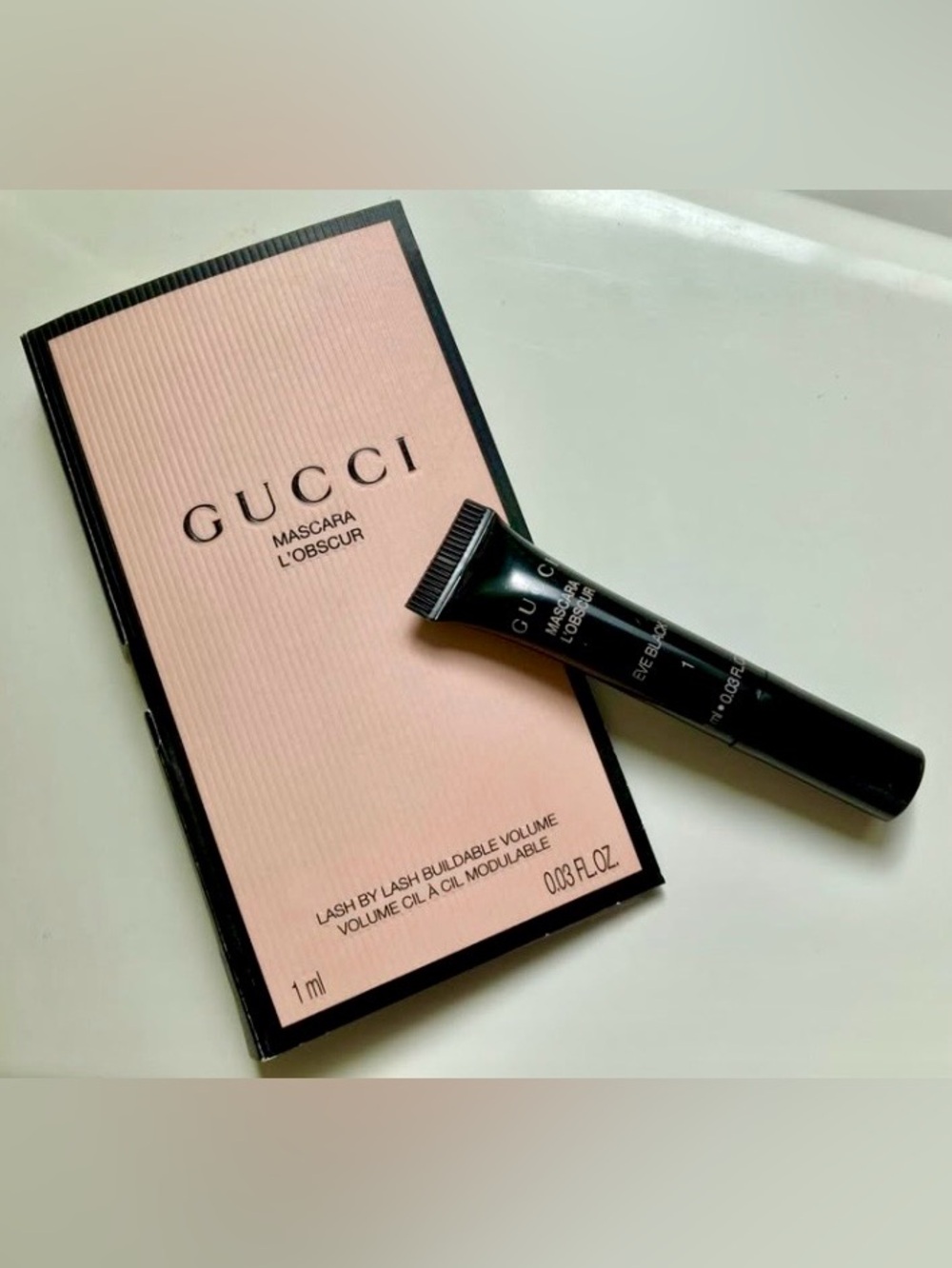 GUCCI 🖤 sample/travel size mascara
